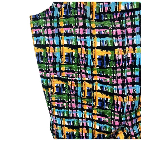 Lucy And Yak Original Dungaree Size 24 R Colorful Vinci Organic Cotton Corduroy - Picture 6 of 10
